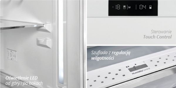 Chłodziarko-zamrażarka do zabudowy Vestfrost VR-BB27632E0SL